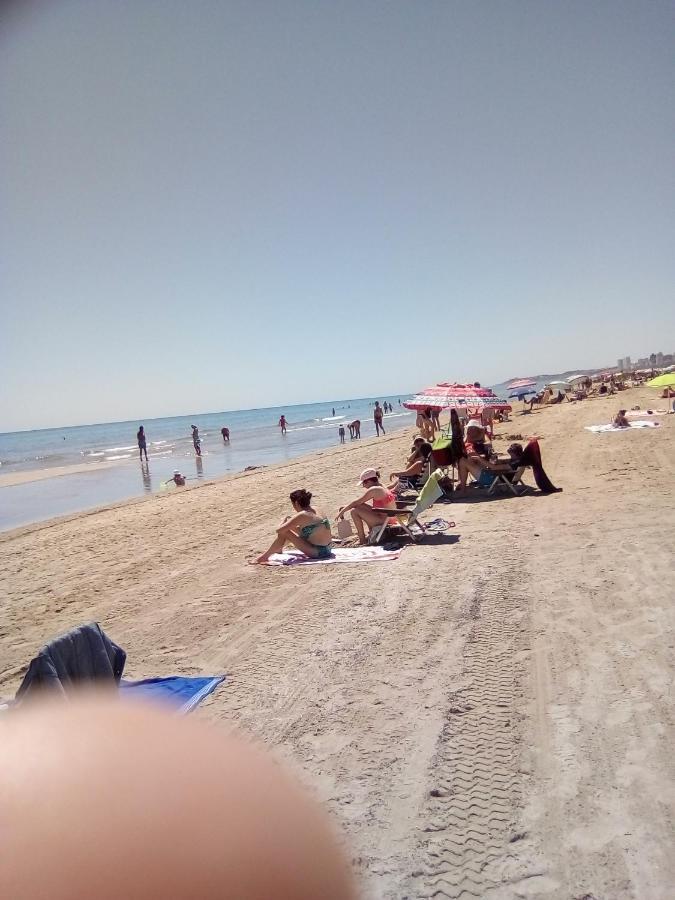 Apartamento Voramar Primera Linea De Mar El Campello Exterior foto